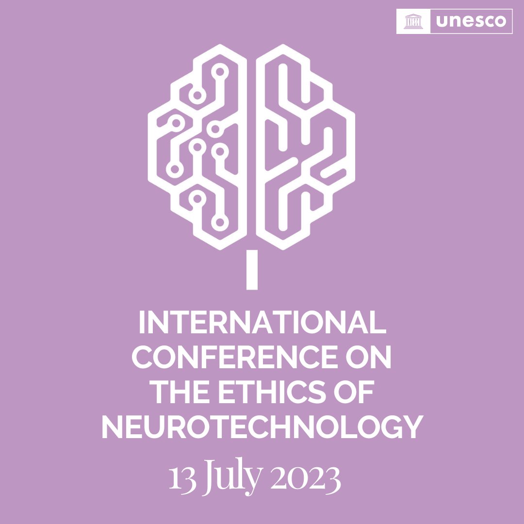 gabramosp's tweet image. That’s why @UNESCO is hosting the International #NeuroEthics Conference on July 13 to promote solid ethical frameworks together with public &amp;amp; private developers, policymakers, and academia.  The debate on #neurotech is not technological, it's societal! indico.un.org/event/1005765/