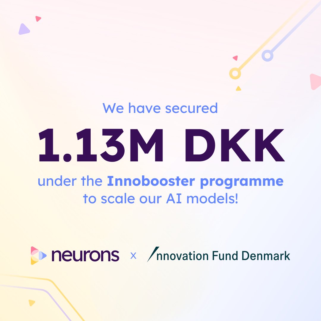 Exciting news! 🎉

We have secured a 1.13M DKK grant from The Innovation Fund (Innovationsfonden Danmark) under the Innobooster programme – for the second time!

We are immensely grateful for the support, and see this as a recognition of the hard work our scientists, engineer ...