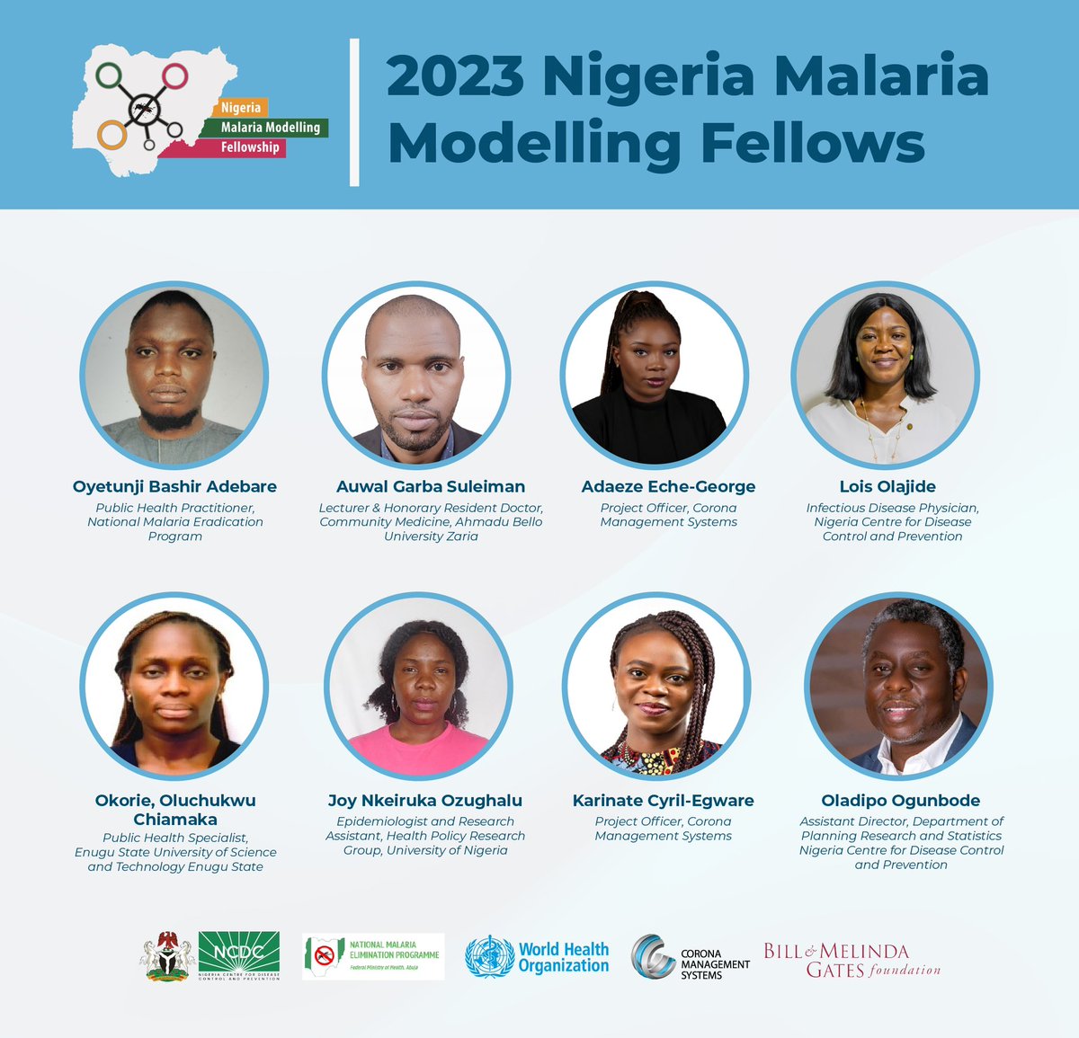 Their  expertise and dedication will drive us closer to a Malaria- free future.
#MalariaModellingFellows 
#Buildingcapacity