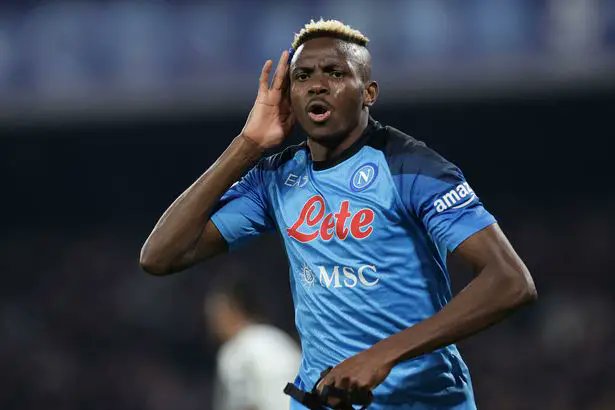 The contract extension talks between <a href="/victorosimhen9/">Victor Osimhen</a>  and <a href="/sscnapoli/">Official SSC Napoli</a> is stalled as both parties are yet to agree on the terms of the new contract.

According to Corriere Dello Sport, <a href="/victorosimhen9/">Victor Osimhen</a>  could not reach an agreement with Napoli president Aurelio De Laurentiis.