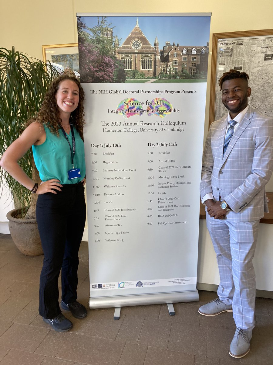 NIHOxCam's tweet photo. The Colloquium has officially begun! Congratulations to committee chair and vice chair @_raylsmith and @JTunyi for putting together what will be a fantastic program! #Science4All23 https://t.co/FpgVqtIPyg