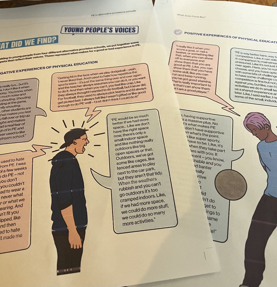 YouthSportTrust's tweet image. We are with @SoccerlutionIfa today launching the new youth led research by @leedsbeckett and @lborouniversity on the role &amp;amp; value of #PE #schoolsport in #alternativeprovision.

The report is aimed directly for young people, capturing their voices and experiences.