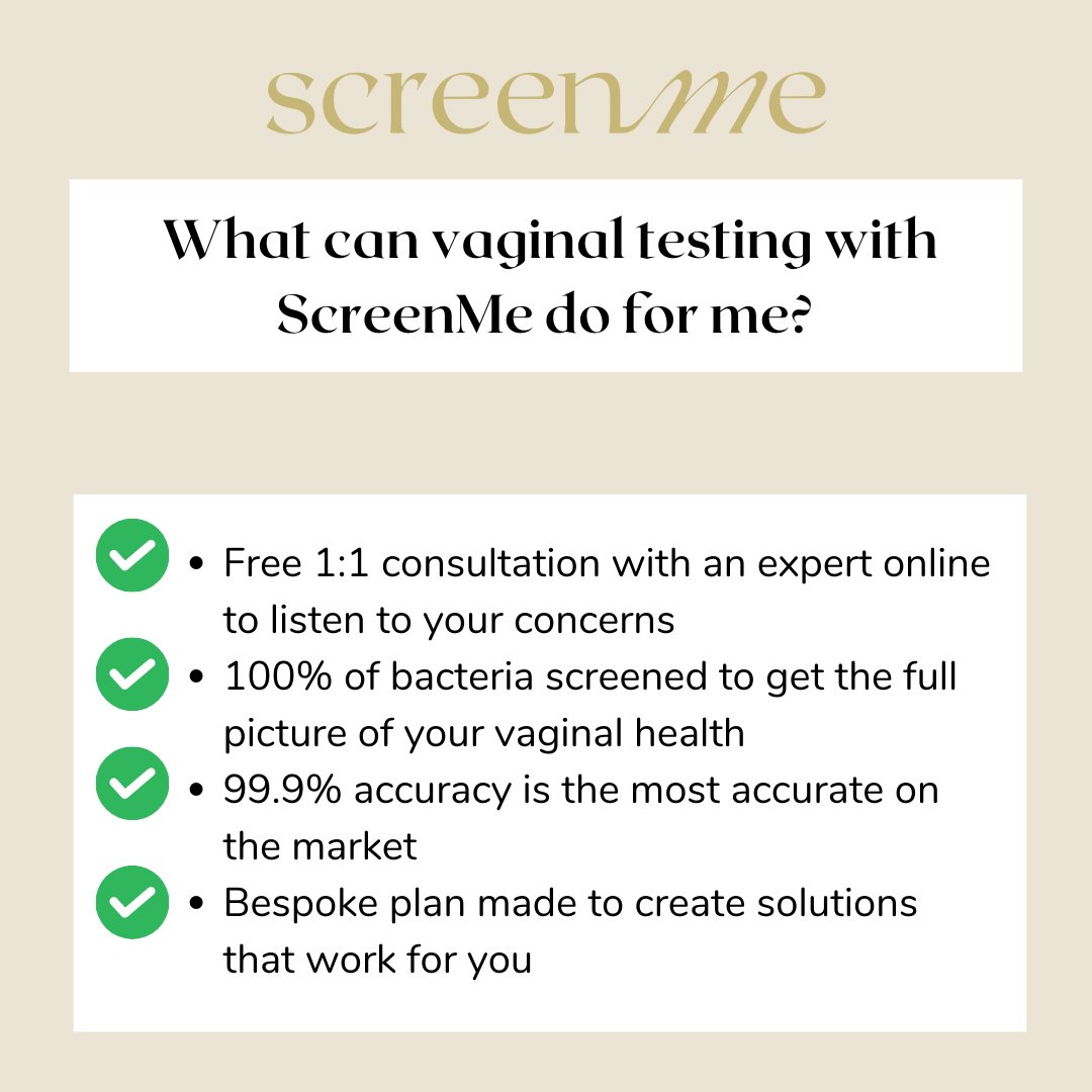 PCOS affects 1 in 10 women in the UK. 

But how does this impact your vaginal and sexual health? 

Also what can be done about this?

screenme.co.uk/how-does-my-pc…

#vaginalhealth #vaginalmicrobiome #sexualhealth #pcos #womenshealth