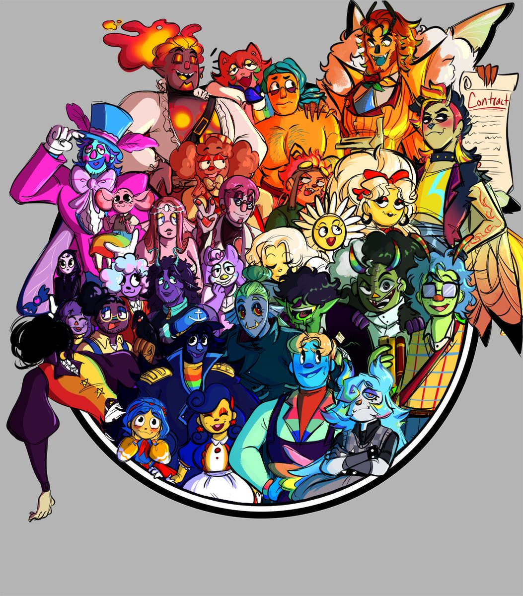 ArtLyssi's tweet photo. Welcome Home OC Color wheel is done!
TY for letting me draw all your OCs 💖

ko-fi: https://t.co/eqUTi5GAeO
#welcomehomeoc #welcomehomepuppetshow https://t.co/ILsnRNEhcH