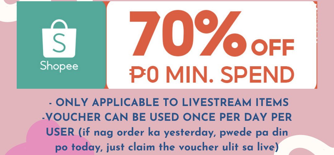 shopee vouchers shopee video korea mega day tweet media