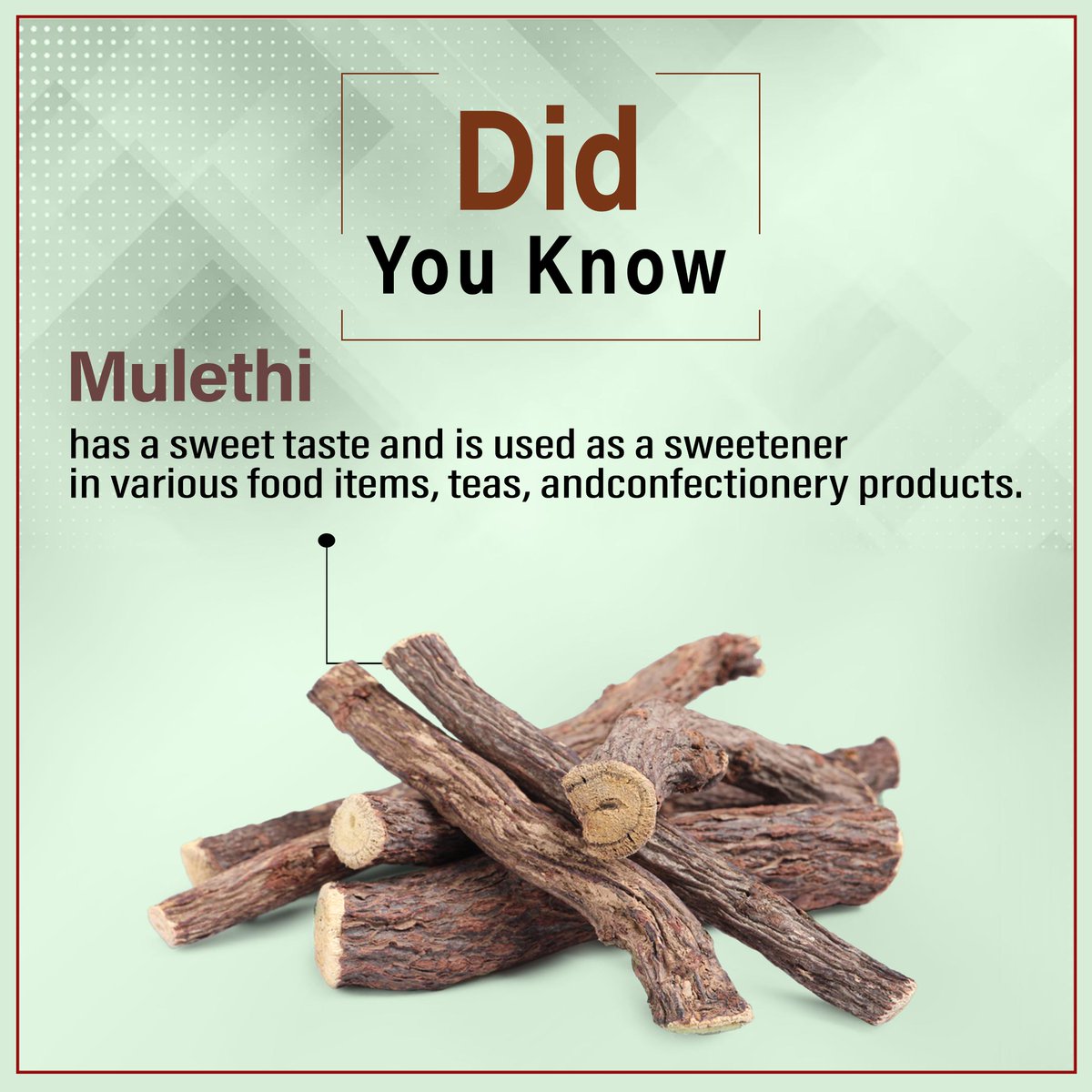 BioAyurveda's tweet image. Be honest, were you aware of this fact? Let us know in the comments!

#mulethi #mulethipowder #ayurveda #licorice #mulethibenefits #healthylifestyle #immunity #herbal #herbs #herbalifenutrition