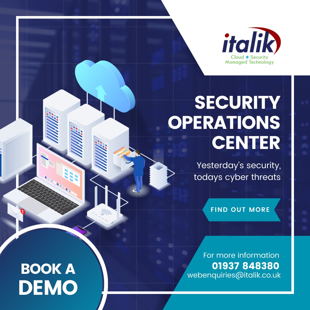 Our fully managed SOC-as-a-service solution leverages the power of people, processes and technology to quickly detect and remediate threats or breach events, thereby ensuring a more preventative approach to cybersecurity.

https:/soamp.li/kpwA