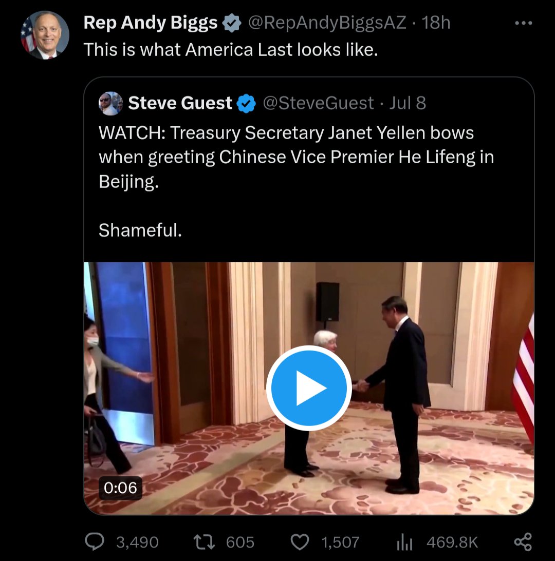 Could you just imagine, if MAGA Republican Andy Biggs, took even a quarter of the energy he puts into tweeting ignorant tweets into doing his job in Congress how screwed we would all be? #FreshResists #DemVoice1 #DemsAct