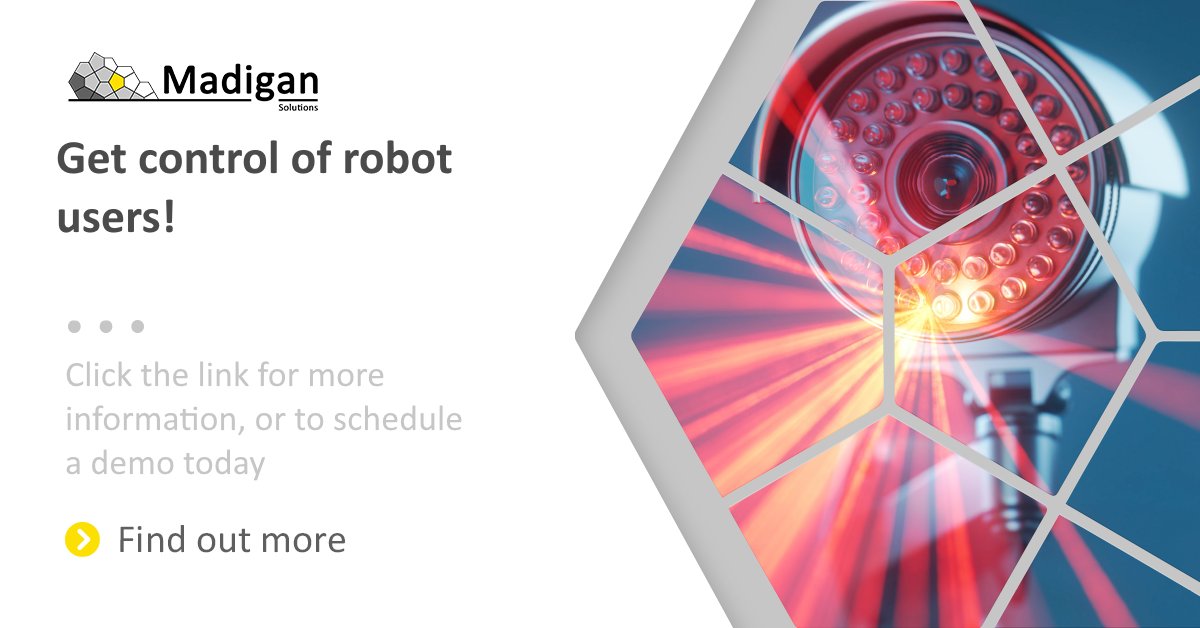 Are the machines taking over? By 2025 there will be 75 billion robots online. Our User Management Tool can help you get control over these rampant bots! Click the link below for a free demo!
mdgn.me/tw_umt
#UMT #MadiganSolutions