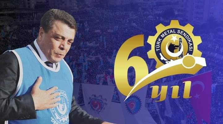 TÜRK METAL SENDİKASI 60 YAŞINDA

10 Temmuz 1963 günü, yurdun dört bir yanında tezgahları başında alınteri döken, hakları için mücadele eden cesur ve kararlı metal emekçilerinin tohumlarını attığı Türk Metal Sendikası, bugün 60. yılını kutluyor.
#türkmetal
<a href="/KavlakPevrul/">Pevrul KAVLAK</a>