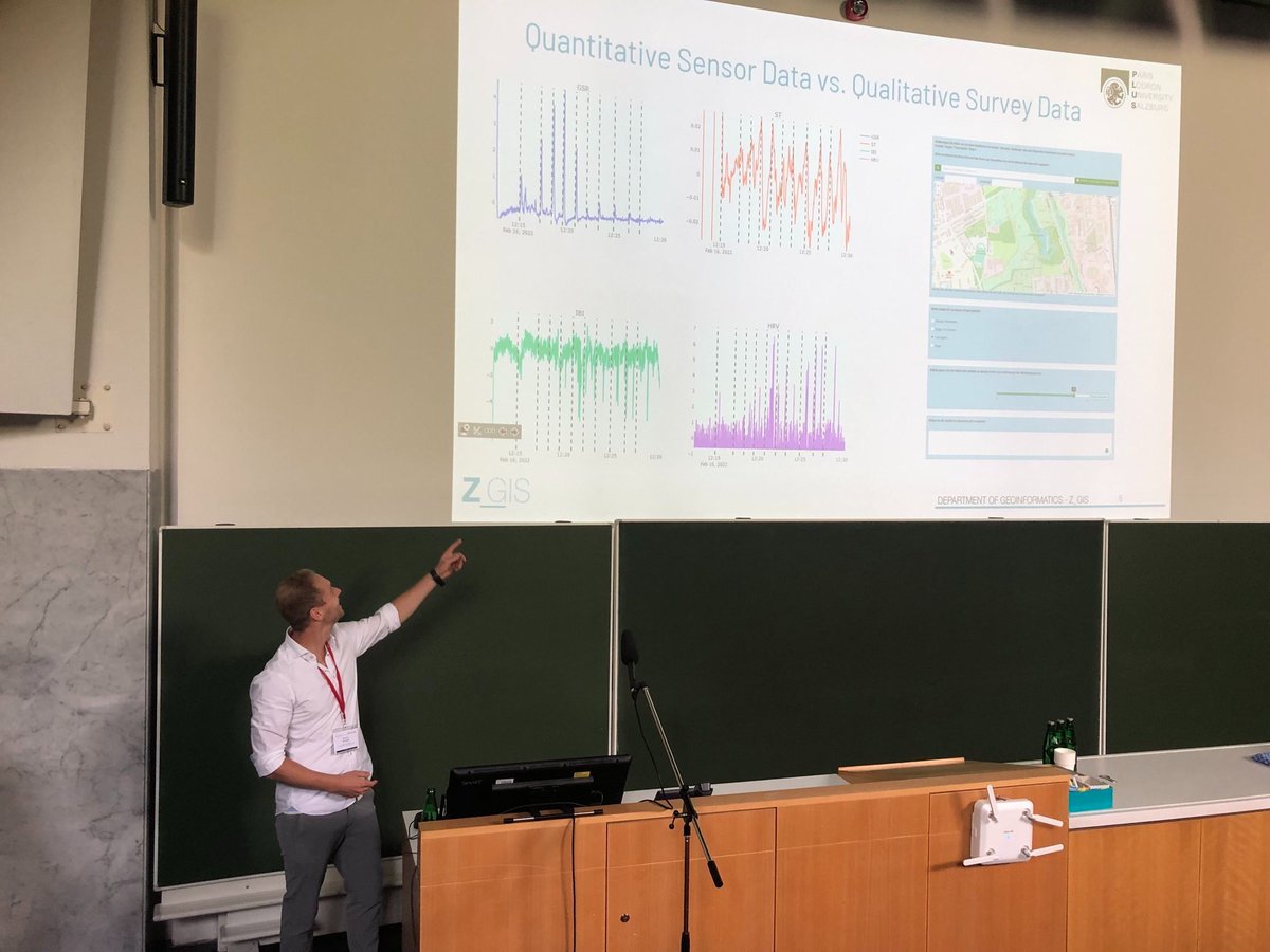 Z_GIS - Geo Social Analytics Lab (@geosociallab) on Twitter photo Last week, Martin Moser presented his research on stress detection in wearable sensor measurements at <a href="/GI_Salzburg/">GI_Salzburg</a>. Check out this related publication from the #ESSEM project: gispoint.de/fileadmin/user…
#gis #humansensing #cycling #machinelearning #geoinformatics Last week, Martin Moser presented his research on stress detection in wearable sensor measurements at <a href="/GI_Salzburg/">GI_Salzburg</a>. Check out this related publication from the #ESSEM project: gispoint.de/fileadmin/user…
#gis #humansensing #cycling #machinelearning #geoinformatics