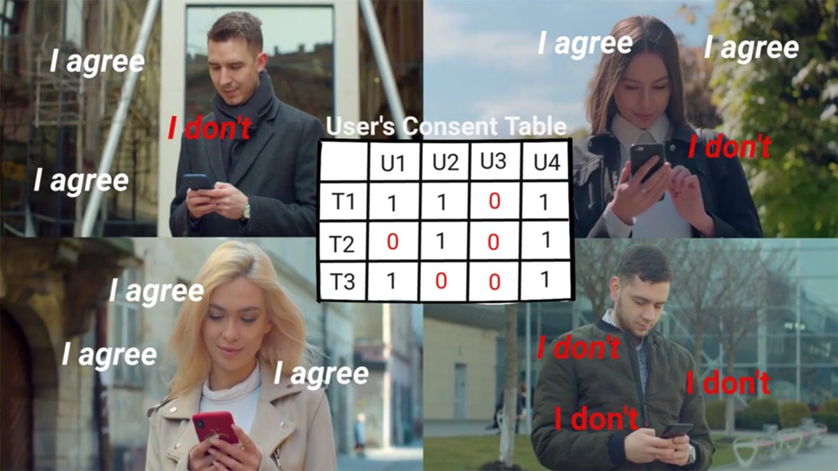 Inria_Saclay's tweet image. #Privacy 📲🕵️‍♀️ Les capteurs embarqués dans nos téléphones recueillent des milliards informations. Mariem Brahem, ingénieure de l&apos;équipe PETRUS, étudie le risque de réutilisation des données collectées initialement pour une tâche précise. #Crowdsensing

➕ inria.fr/fr/preserver-l…