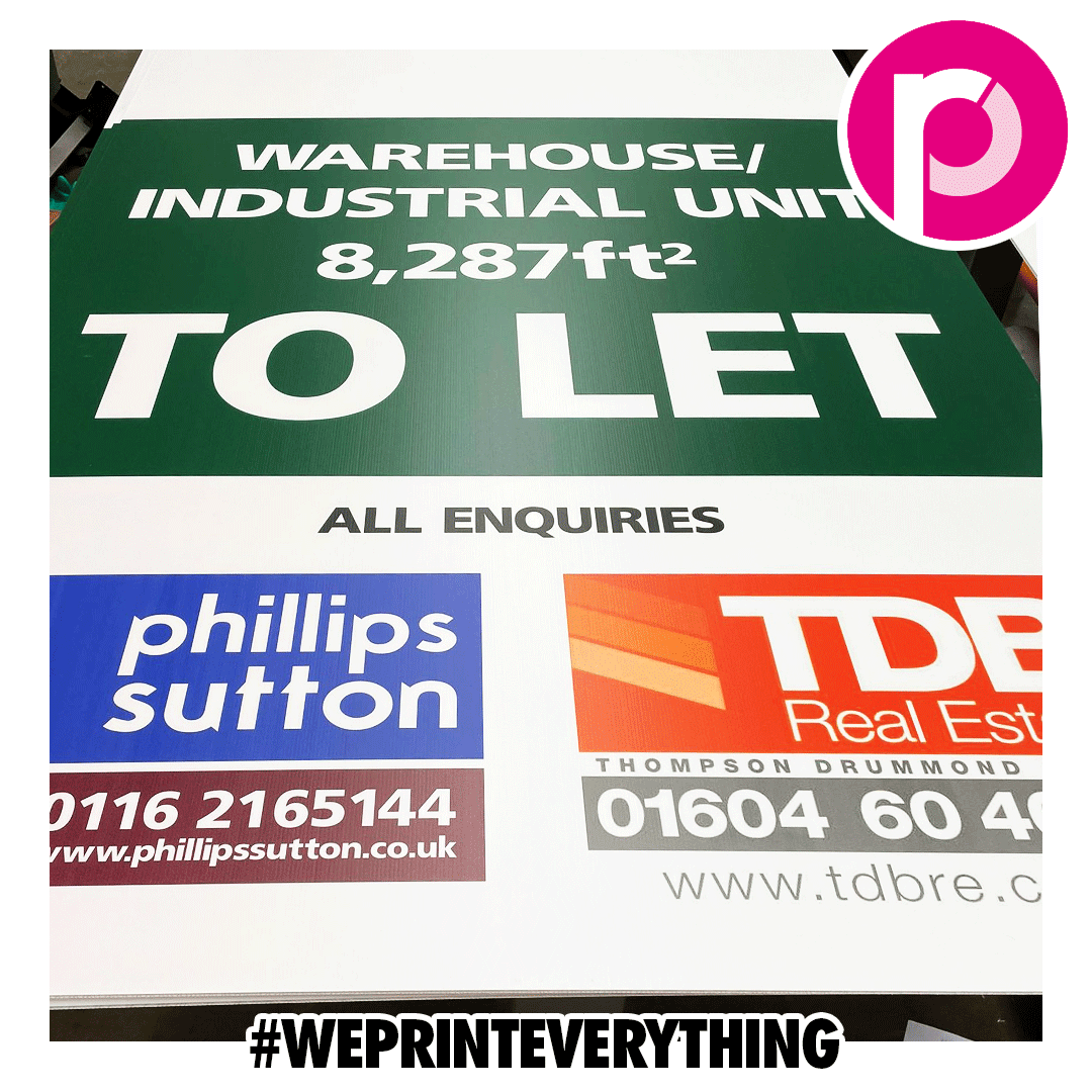 riversideprint's tweet photo. Di-Bond boards are made to last. @TDBRealEstate are pushing new commercial property opportunities and with these 6ft x 4ft signs, they are certainly going to get noticed.

#weprinteverything

#customprinting #largeformat #digitalprinting #lithoprinting #print #nextdayprinting https://t.co/KNCpi3o24z
