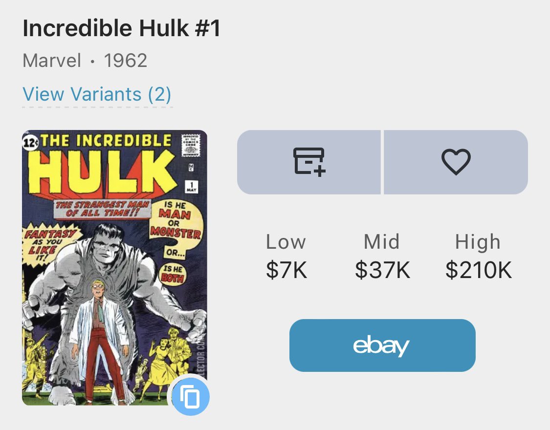 LaroTayoPinas's tweet photo. A #Top100Comics from the #SilverAge according to @keycollectorapp
#IncredibleHulk #1 on @veve_official
1st appearance and origin of the #Hulk
1st appearance of #BettyRoss, #RickJones & #GeneralRoss
Digital #Comics #NFT #VeVeComics #100SilverKeys 🔑 https://t.co/kKjW9VFuTn
