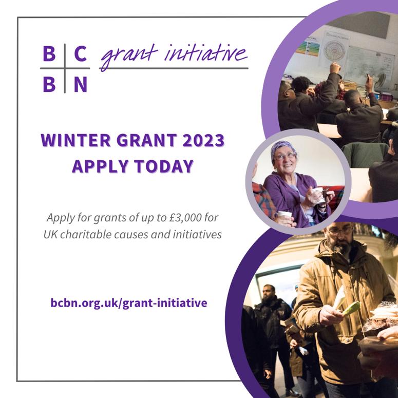 Apply for a community grant of up to £3,000. Visit our website to take an eligibility quiz and find out more bcbn.org.uk/grant-initiati…

#GrantInitiative #BCBNGI