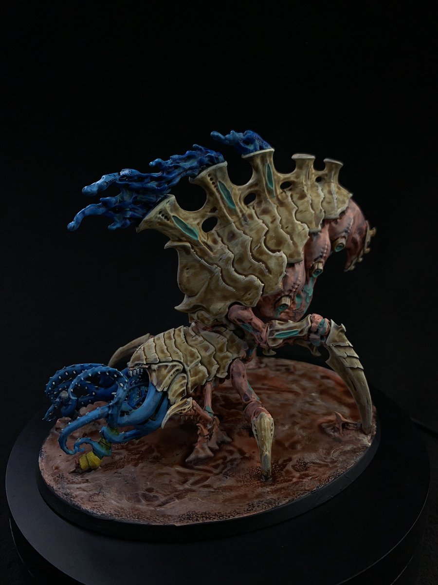 BionicSoup's tweet image. The rest of the termagants, and the psychophage completed over the weekend. Making steady progress! #warhammer #WarhammerCommunity #tyranids #warhammer40k #PaintingWarhammer