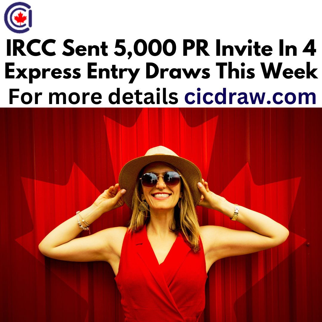 Cic_Draw's tweet photo. More details
This is Historical week for EXPRESS ENTRY DRAWS!
📷Link in bio https://t.co/PUEw6wUuoP
for full details!
#canada #immigration #processing #time #canadaimmigration #news #update #spousal #spouse #permanentresidency #express #entry #expressentry #experience #class https://t.co/wM8XBYovxE