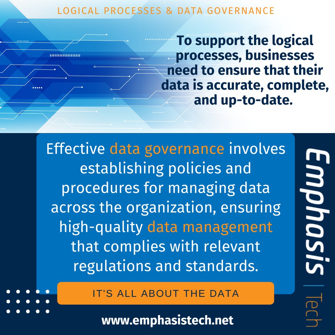 #datamanagement #itsallaboutthedata #policiesandprocedures #emphasistech #accuratedata