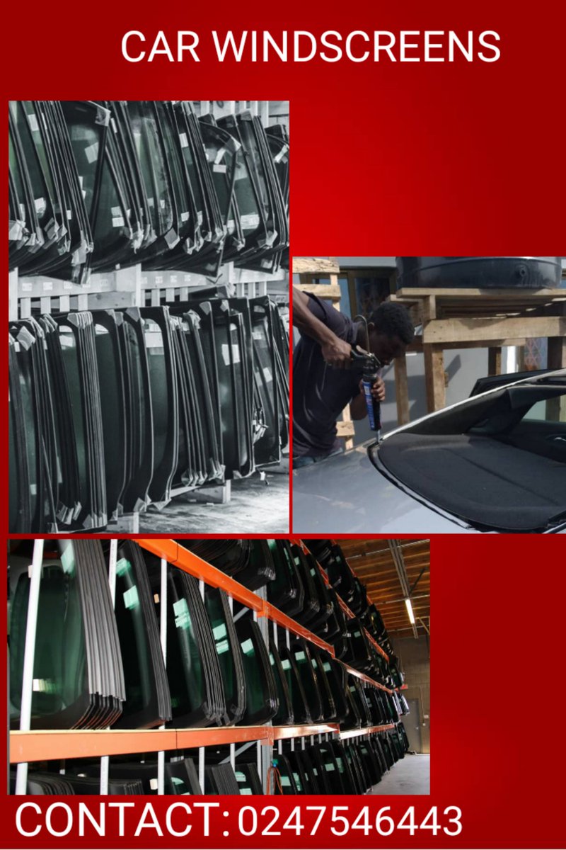 For your car windscreens and other car glass. 
Contact or WhatApp: 0247546443 or 0266964704. #OwletForBusiness #BusinessMonday