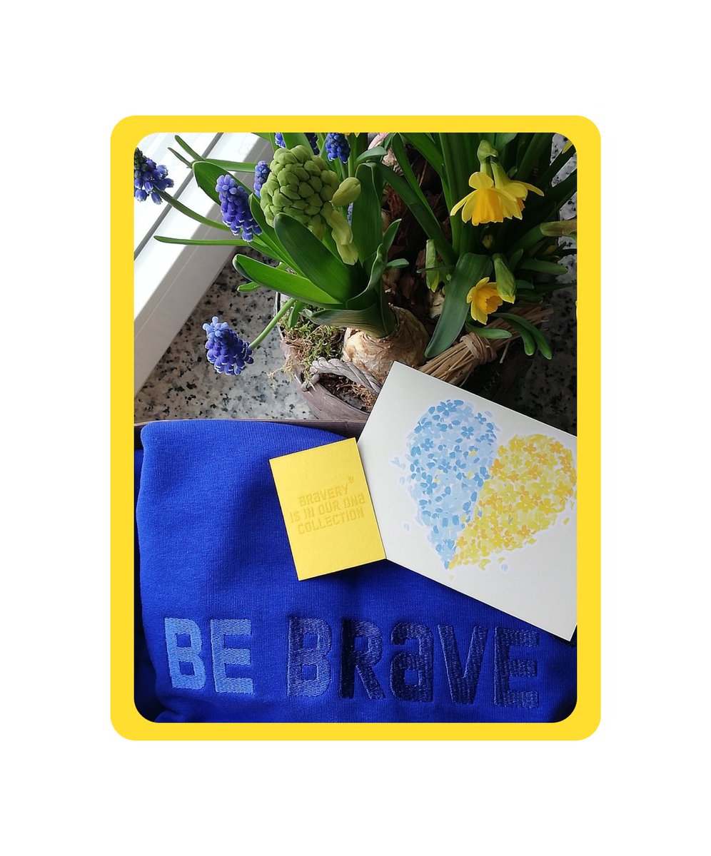 Made with bravery tweet media