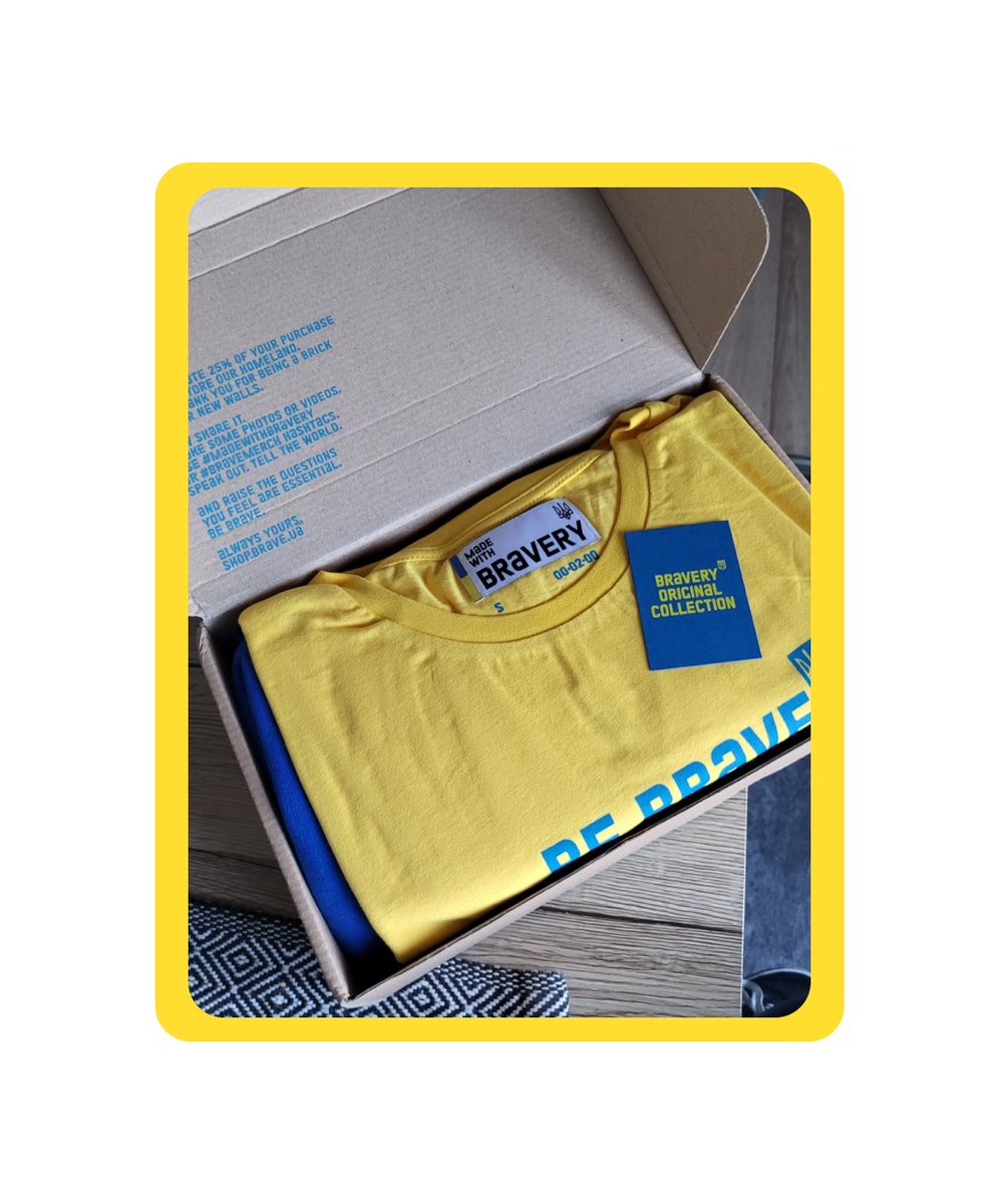 Made with bravery tweet media