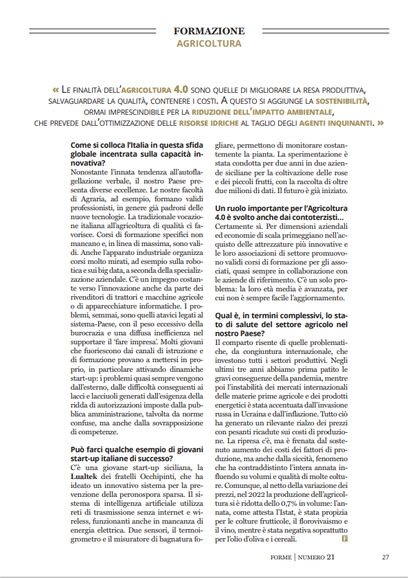 UNSIC2's tweet photo. L'intervista al presidente dell'Unsic Nazionale Domenico Mamone Forme, periodico di informazioni e opinioni sulle politiche attive del lavoro https://t.co/txsLUNmREE