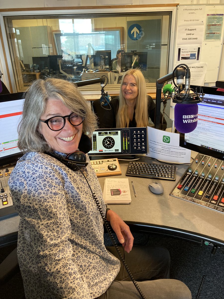 Loved meeting Sarah-Jane Clark who has transformed her life by losing 12.5 stone in weight without a fad diet or gastric band. Hear her story on BBC Sounds <a href="/BBCWiltshire/">BBC Wiltshire</a>