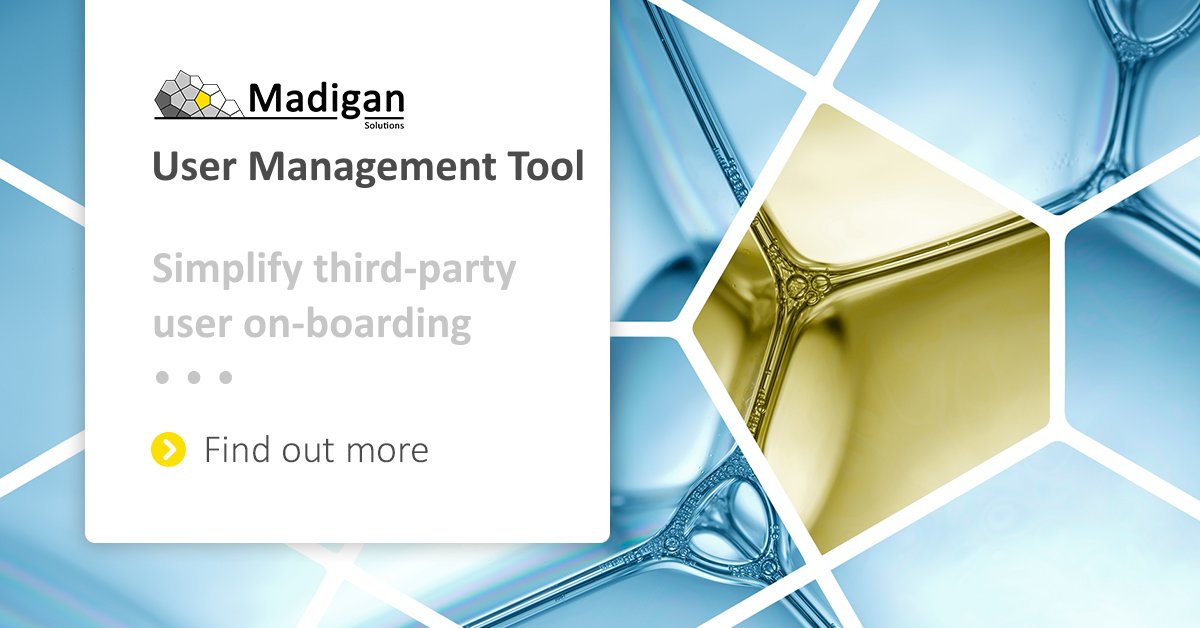 Discover the power of Madigan Solutions User Management Tool (UMT) with our free demo! See for yourself how our tool can enhance your third party user management. Don't wait, sign up now!

mdgn.me/tw_umt

#UMT #FreeDemo #TeamManagement