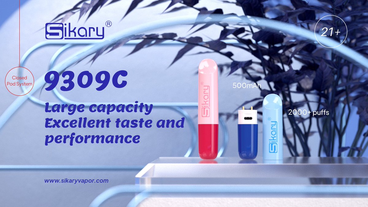 Sikaryvapor's tweet photo. 9309C
Closed pod System
500mAh
2000+puffs
❗Warning: This product contains nicotine. You must be of legal age to vape!
#sikaryofficial #sikary #odm #oem #vapefair #closepod #sikaryvapor #ecigarettebar #usvape #vapes #vaping https://t.co/tifSkKnuqY