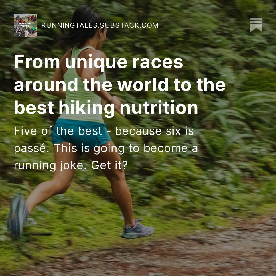 🚨🚨 NEW ARTICLE 🚨🚨

Five of our favourite articles/podcasts, including...

🏃‍♀️ <a href="/runcamille/">Camille Herron 🦸‍♀️</a> &amp; whether women are 'made' for ultra running
🏃‍♂️@miken_running looks at 10 unique races
🏃 <a href="/CommTrailRun/">Adam F Lee</a> talks to Steel Town Athletic Club's <a href="/Vince_Kuber/">Vincent Kuber</a>

READ ➡️ bit.ly/3JPreGv