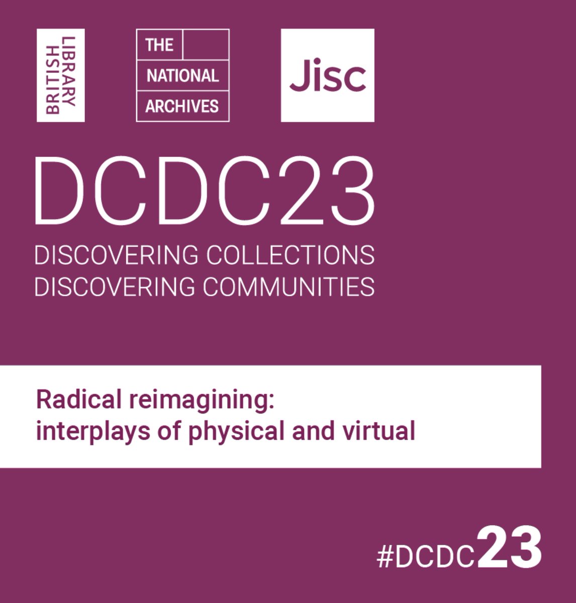 I've been invited to present at #DCDC23  conference later this week which is led by <a href="/britishlibrary/">British Library</a>, <a href="/Jisc/">Jisc</a> &amp; <a href="/UkNatArchives/">The National Archives</a>.  Sharing with international archive professionals about the literary archival innovation that is <a href="/InkCypher/">Ink Cypher</a>  &amp; oral histories of Hip Hop dance in the UK.
