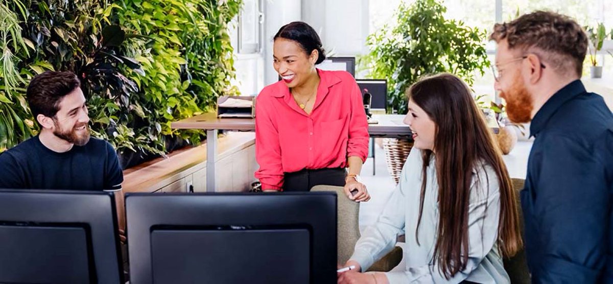 InteractIoT's tweet image. Surging interest rates + inflation + wage pressures = uncertainty for the office market. Increase the occupancy in YOUR building by going healthy and green #InteractIoT #HealthyBuildings #SpaceAnalysis #aSignifyBrand signify.co/3D3VYQf