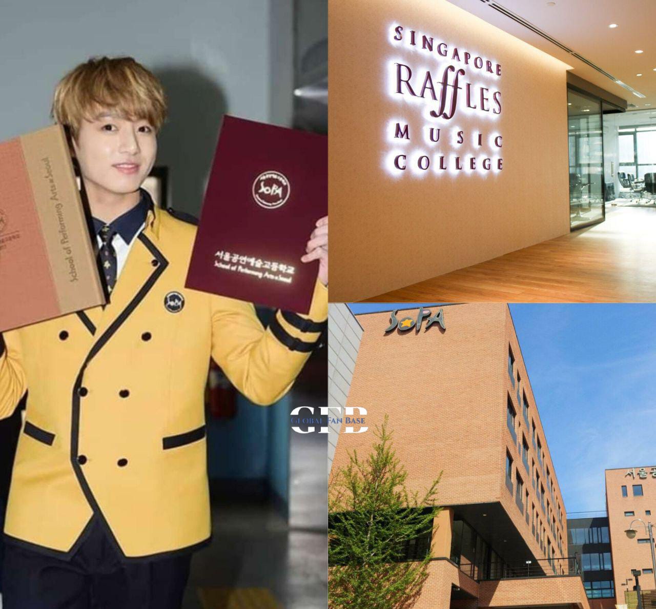 Global Fan base on Twitter "JUNGKOOK ℹ️ Together with Jungkook's alma mater, Singapore opens