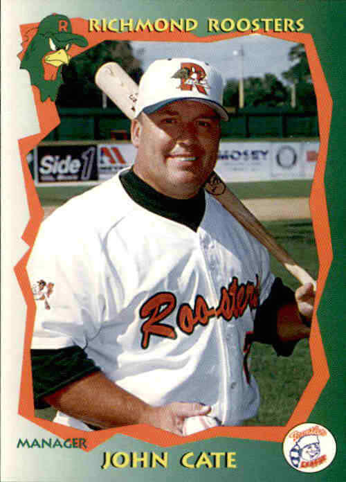 John Cate will be inducted into the Frontier League Hall of Fame on July 29 at McBride Stadium.  Cate was the manager of the Richmond Roosters and was instrumental in that team's formation.
kicks96.com/local-news/697…