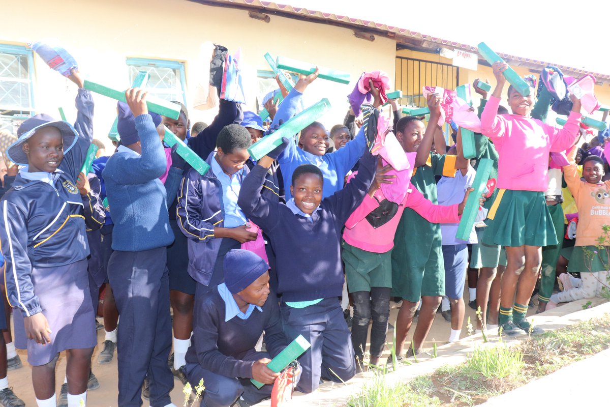 ActionAidZim's tweet photo. Young girls are denied their right to education due to lack of menstrual products. @ActionAidZim &amp; @FACTzim under the Girl Supporter Project held a menstrual health talk with girls which included the distribution of sanitary wear in Nyazura, Nyanga &amp;Chendambuya @ActionAidSweden https://t.co/5kKDFiUXns