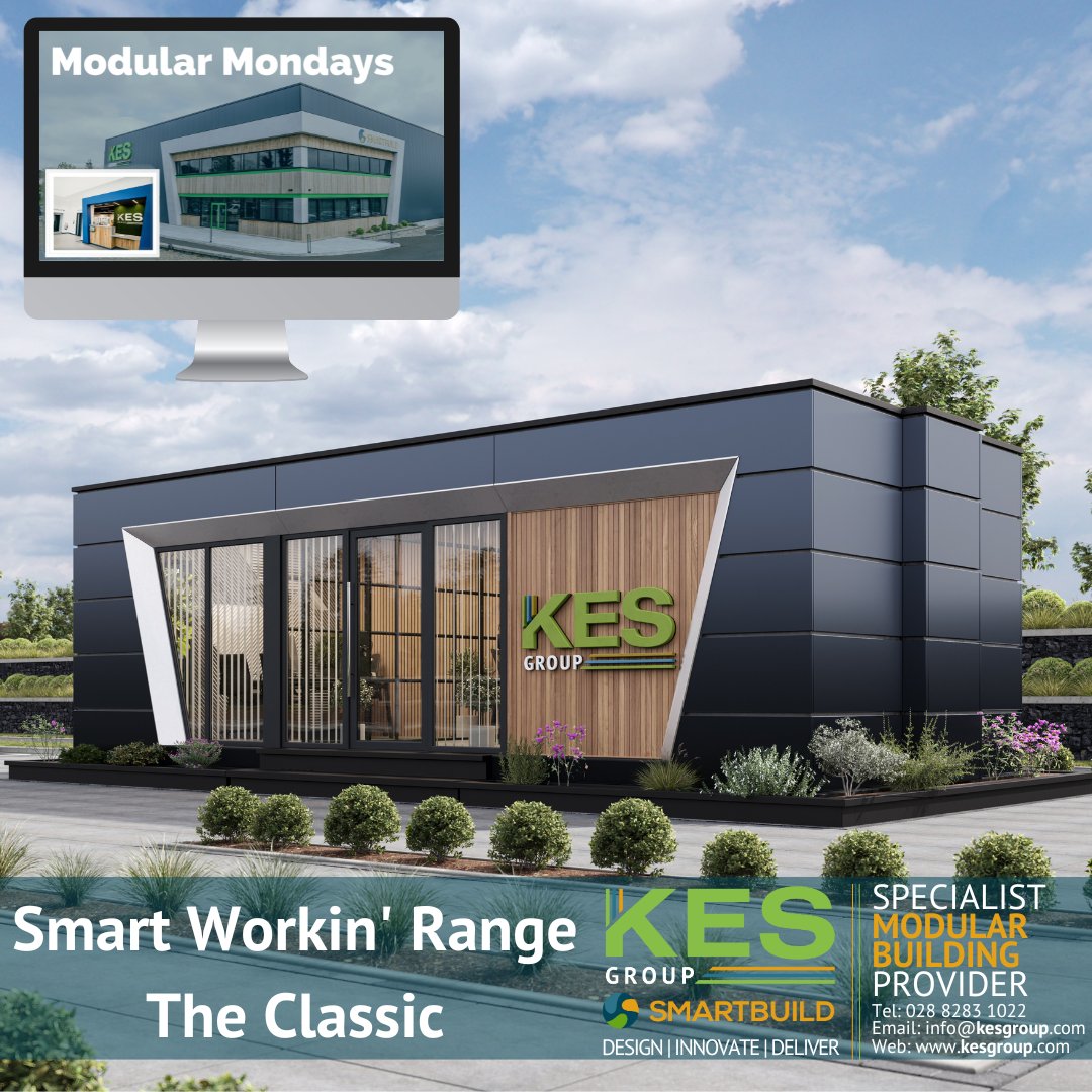 TheKESGroup's tweet image. Modular Mondays 💡✔️
In this week&apos;s spotlight, we have &apos;The Classic&apos; from the Smart Workin&apos; Range- kesgroup.com/modular-home-m…

Building Details 🛠️
Width: 4m/13ft
Length: 9m/30ft
Height: 4m/13ft
Total: 36SQM/388SQFT

 #ModularMondays #SmartWorkin #ModularConstruction #KESGroup