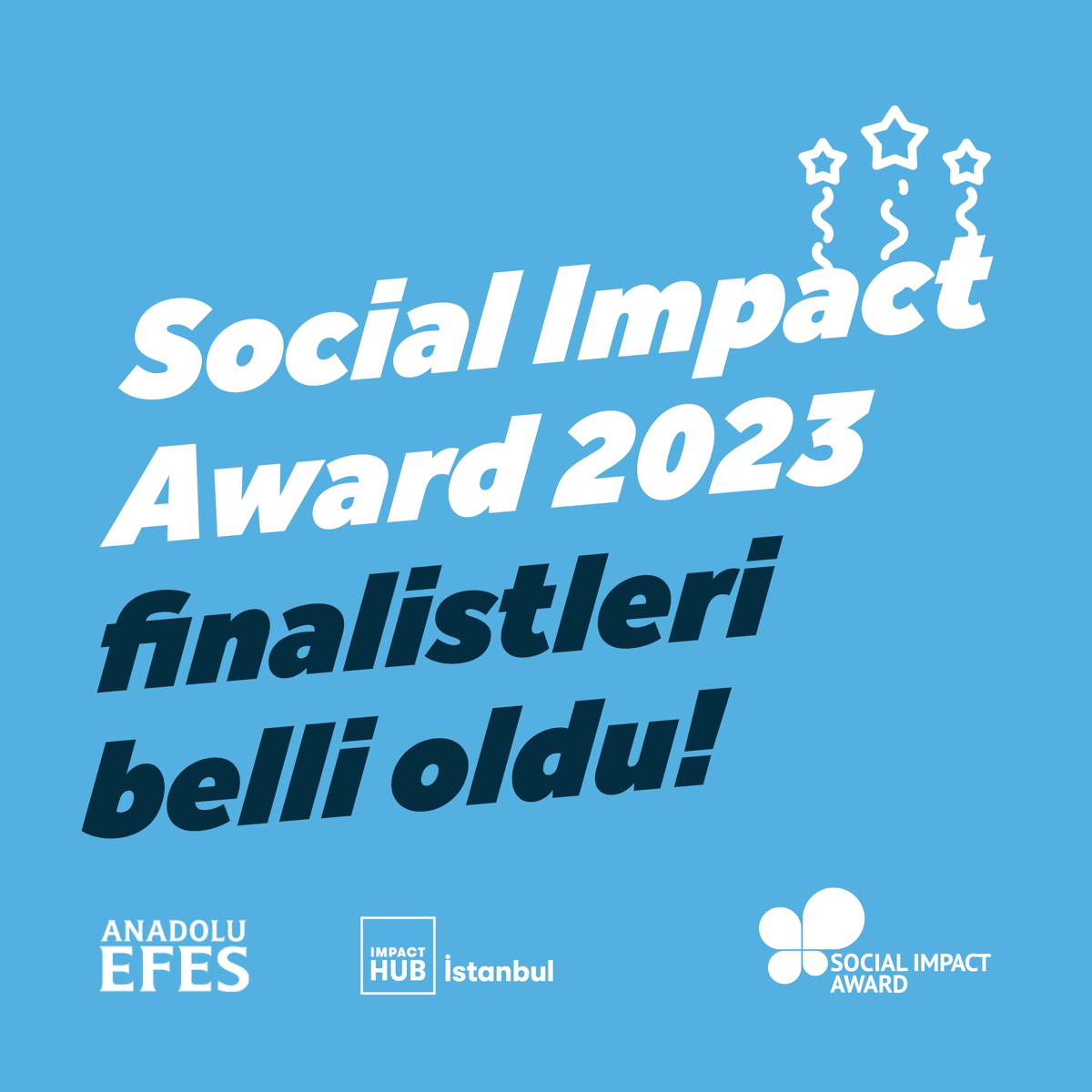ImpactHubIST's tweet photo. Social Impact Award 2023’ün finalistleri belli oldu!

18-30 yaş arası gençleri, fikirden girişime destekleyen sosyal etki odaklı Social Impact Award 2023 Türkiye programı bu sene 5. senesinde, Anadolu Efes partnerliğinde, Impact Hub Istanbul çatısı altında gerçekleşiyor. https://t.co/pR9BBtkDWy