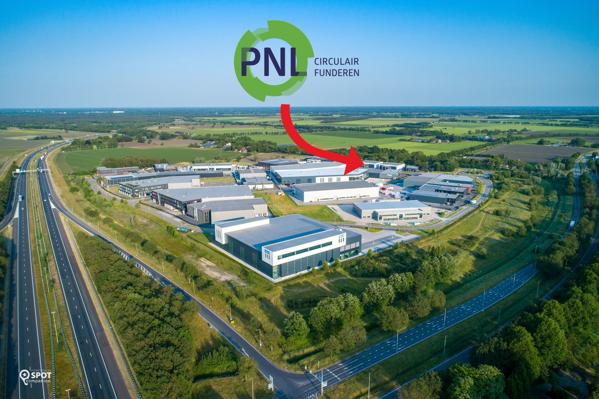 We hebben pas al verteld dat PNL, dé expert in circulair funderen, zich gevestigd heeft op ons bedrijvenpark. Op deze recente luchtfoto kun je goed zien waar ze precies zitten.

#circulairbouwen #duurzaamheid #innovatie #PNL #Krinner #gilze