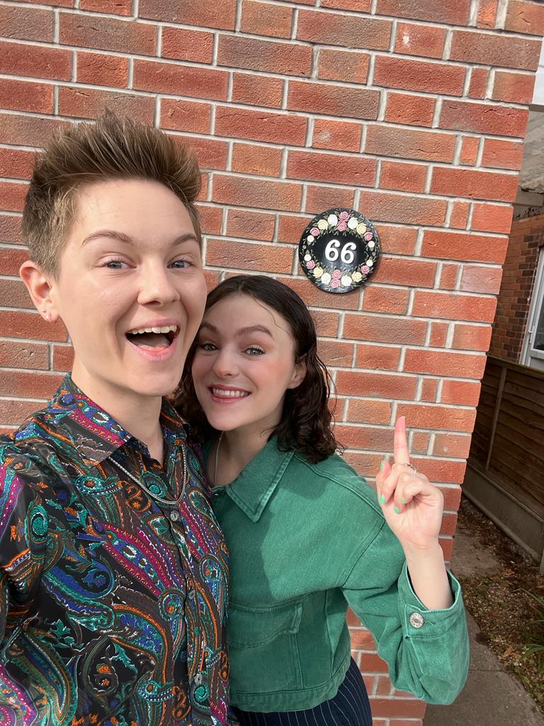 After much stress and chaos... we're finally in! Can't wait to take out the bins with you forever <a href="/georgiadixon07/">Georgia Dixon</a> ❤️