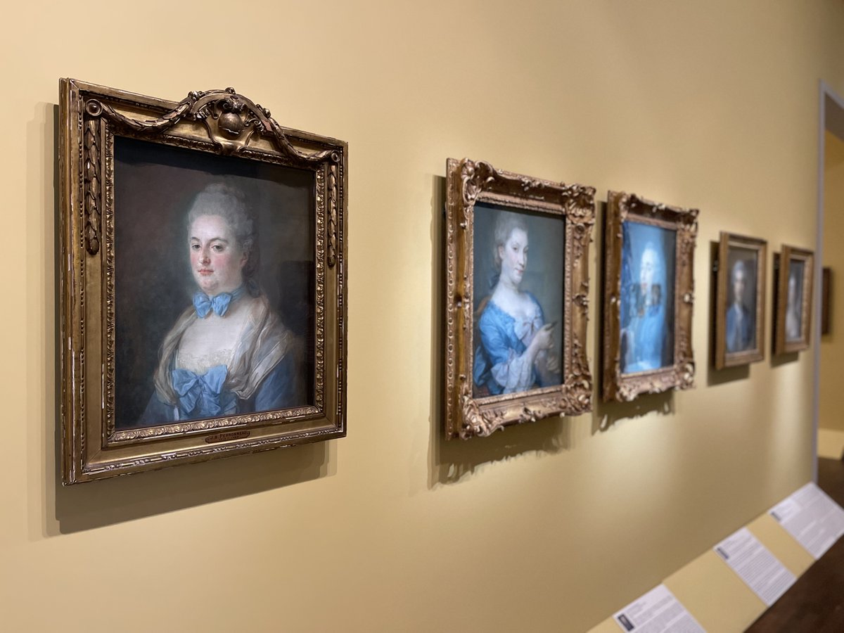 Le musée a pu acquérir en 2022 grâce aux Amis des Musées d'Orléans le portrait de Mme Miron de Portieux exposé par Jean-Baptiste Perronneau au Salon de 1765. Il rejoint la principale collection mondiale de portraits de Perronneau. À découvrir en salle ! #pastel #acquisition