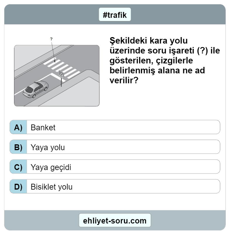 ehliyet_sorucom's tweet photo. 🚶🚶🚶
🔗https://t.co/1m6dy8prOA
#ehliyetsınavı #ehliyetsorulari #ehliyetsinavsoruları #otomobil #trafik #meb #ehliyet #sürücüadayı #esinav #sınav #sürücükursu #motorbilgisi #ilkyardim https://t.co/czc2WSCylh