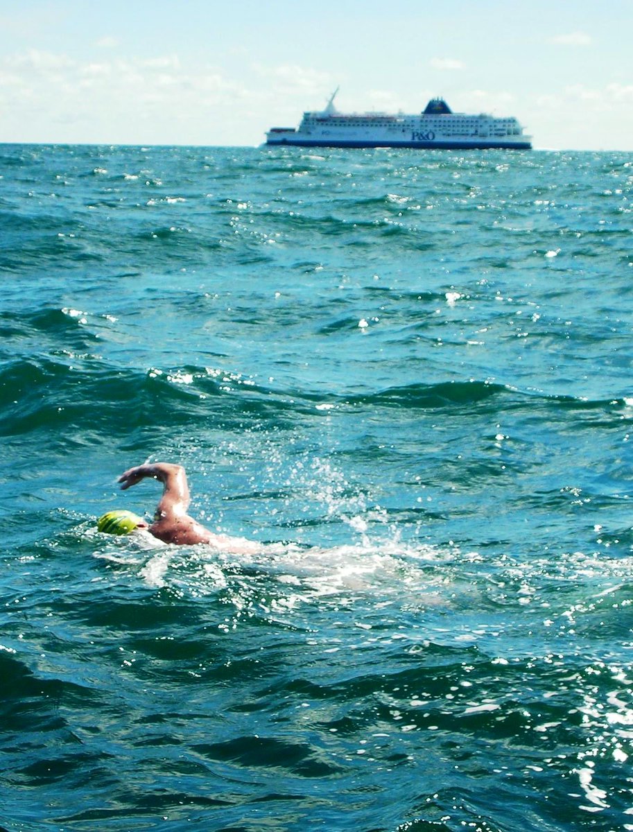 phopfensperger's tweet photo. 🏴󠁧󠁢󠁥󠁮󠁧󠁿🏊‍♂️ ENGLAND to FRANCE CHANNEL SWIM 16th ANNIVERSARY 🇫🇷

At 06:49 Hrs. on Tuesday July 10, 2007, I stepped into the frigid waters of The English Channel at Samphire Hoe near Dover, to set off on a journey I had first planned some 27 years earlier. The aim was to become one of the few people in history to swim the "Mount Everest" of swims - The English Channel. 

This was a swim I had trained my entire life for, but the secret to achieving success, the philosophy of achieving your goals, had only been given to me a few weeks previously by none other than the then "Queen of The Channel" Alison Streeter. 

The advice she gave me that day, has helped not only me, but many people I have coached since, to achieve their goals.

📖 It was such simple advice, but so extremely effective, I felt it important to document, so with the help of Kyle Wilson, I included it in a book Kyle was releasing which became an International #1 Bestseller:
--------------------------------------------------
 https://t.co/UdxPCOltLO
--------------------------------------------------
📺 On board the pilot boat that day, and on a smaller boat which circled around me all day, was a film crew from "Dangerous Films Ltd" filming a TV documentary for the Discovery Channel called "Human Body: Pushing the Limits". The documentary was nominated for a Emmy at the 60th annual Academy of Television Arts & Sciences awards in 2008, only losing out to "Battlestar Galactica":
--------------------------------------------------
https://t.co/mIlUggmsQ3

Signed DVDs available here:

https://t.co/9JHdhUwmny
--------------------------------------------------
🎤 Through Kyle, I met Roy Smoothe and we turned this amazing philosophy into a song. This song featured on a "Success Mindset" Album which also hit #1 on the Amazon charts:
--------------------------------------------------
🟢 https://t.co/BUFfThxkRR

🍏https://t.co/CpvEfGc6Qw 
--------------------------------------------------
At 20:41 Hrs. on July 10, 2007, 13 hours and 52 minutes after I left England, I stepped ashore in Wissant, France, to become only the 853rd person in history to swim The English Channel, raising over £16,500 for two local Bury St Edmunds charities.

I couldn't have done it without my amazing crew, especially Beccy who didn't take her eyes off me all day. But especially, I could not have done it without knowing this simple, life changing philosophy. 

Buy the book, listen to the song, watch the DVD. I am positive it will help you achieve all of your life goals, whatever they may be as well as helping us continue raising money for St. Nicholas' Hospice in Bury St Edmunds. 😎👊
