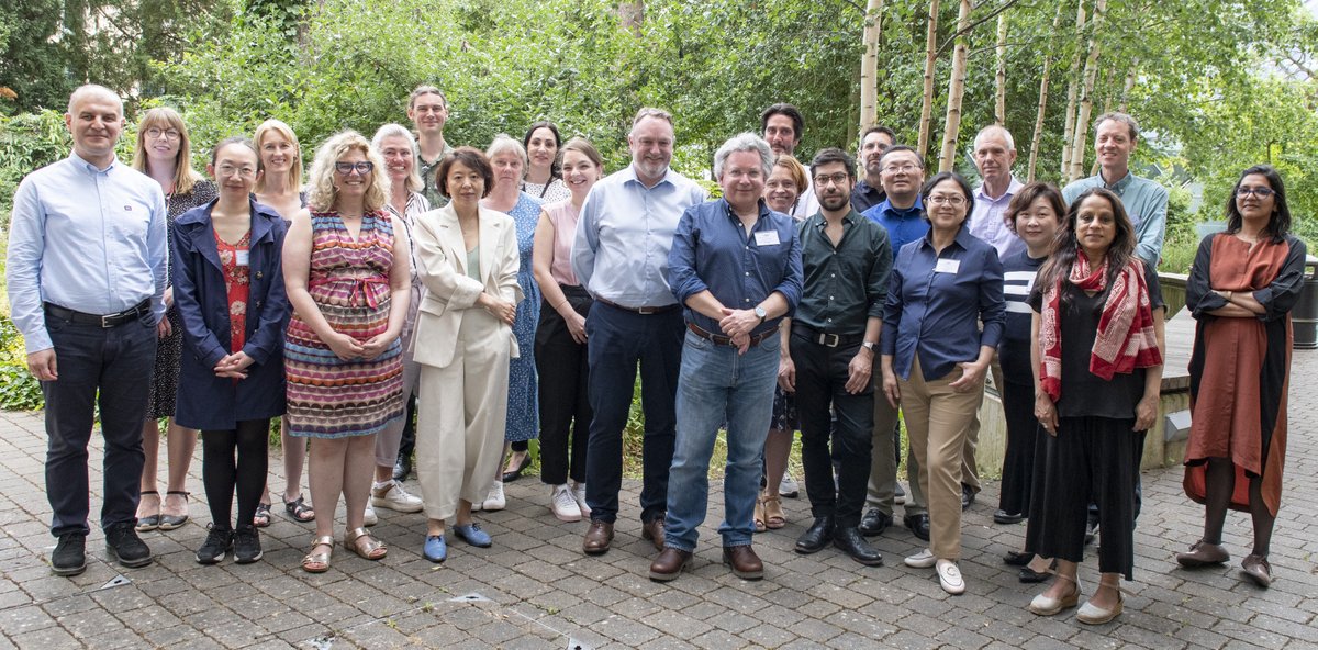 The first in-person meeting of the Global Humanities Network at the University of Cambridge brought together delegates of each partner university for what we called 'GHN 2023 Summer Forum' @AshokaUniv, @udp_cl , @AUB_Lebanon, @FudanUniv, @njuniversity, @sabanciu, @Cambridge_Uni