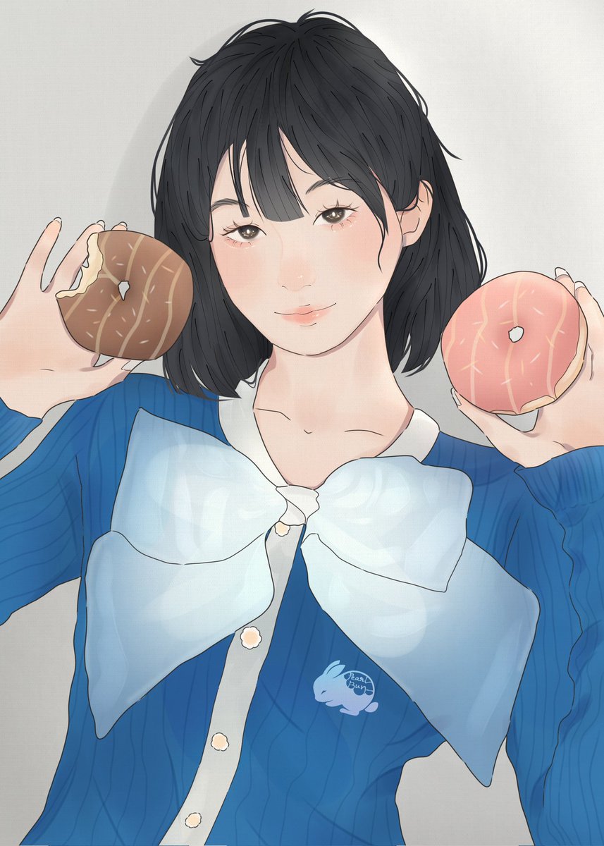 chocolate or strawberry glazed donut?