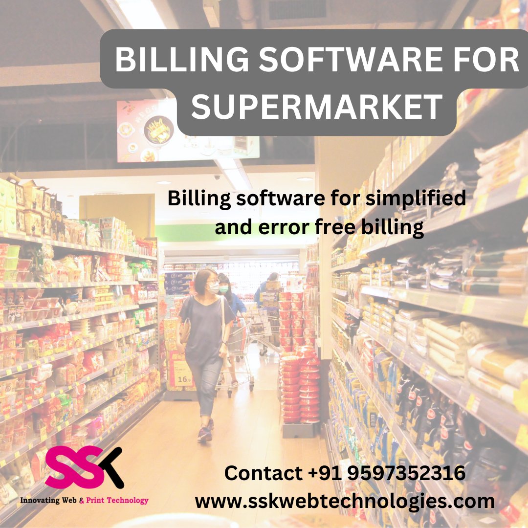 ssk_web's tweet photo. Make your billing system so easy with our billing software.
#billing #billingsoftware #softwaredevelopment #softwaredevelopmentservices #billingsoftwaredevelopment

contacts : 95973 52316
website : https://t.co/C0HLJlq870 https://t.co/z9RXDxMPZT