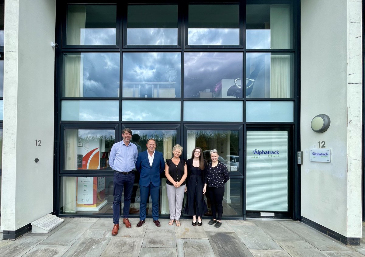 Alphatracksyst's tweet photo. We are thrilled to announce the official opening of our office in Bromsgrove, this momentous occasion was marked by our CEO, @DavidFogelman , along with Dave Rose, Account Manager, and the rest of the team. https://t.co/UMA6IXJ9O3