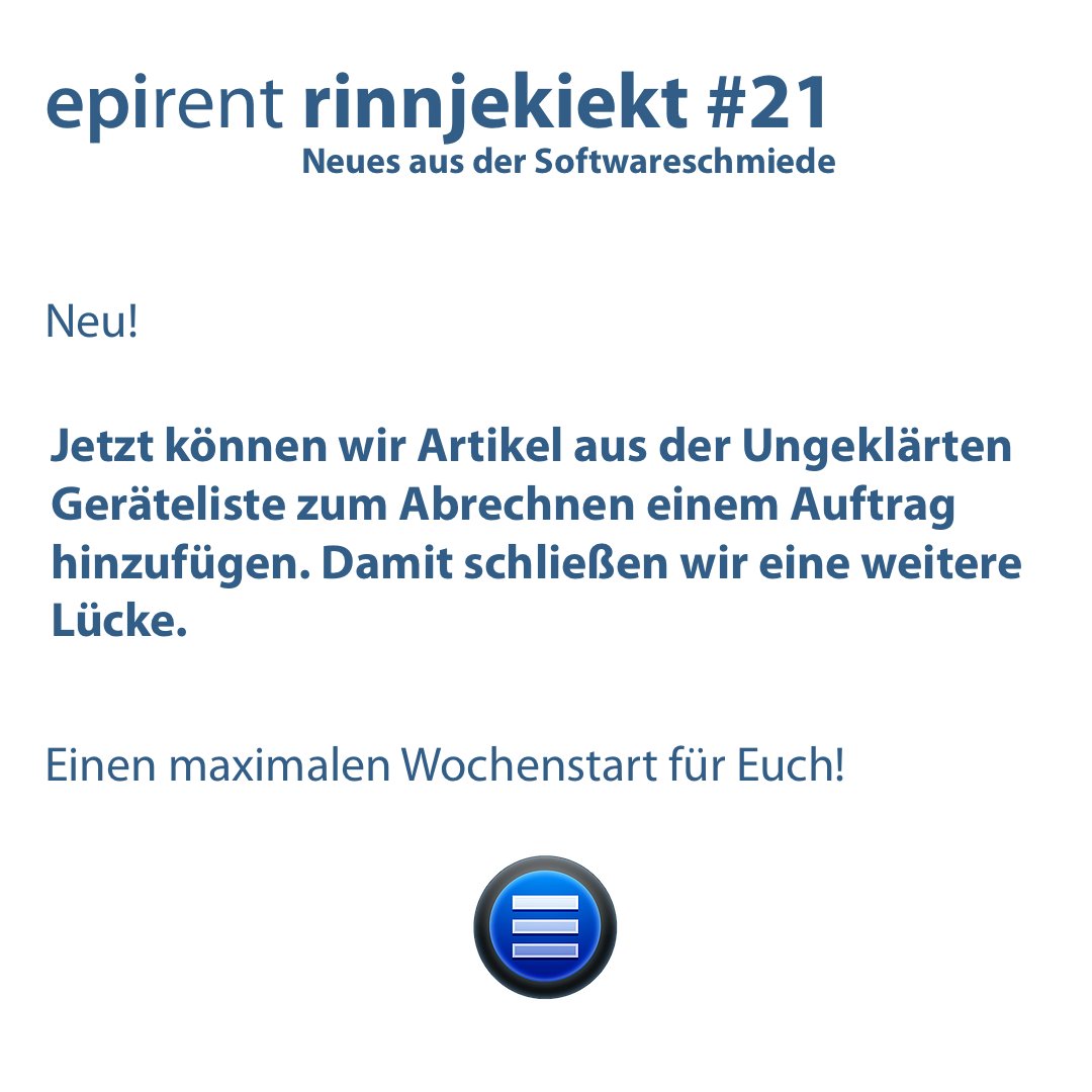 epirent - EPI development tweet media