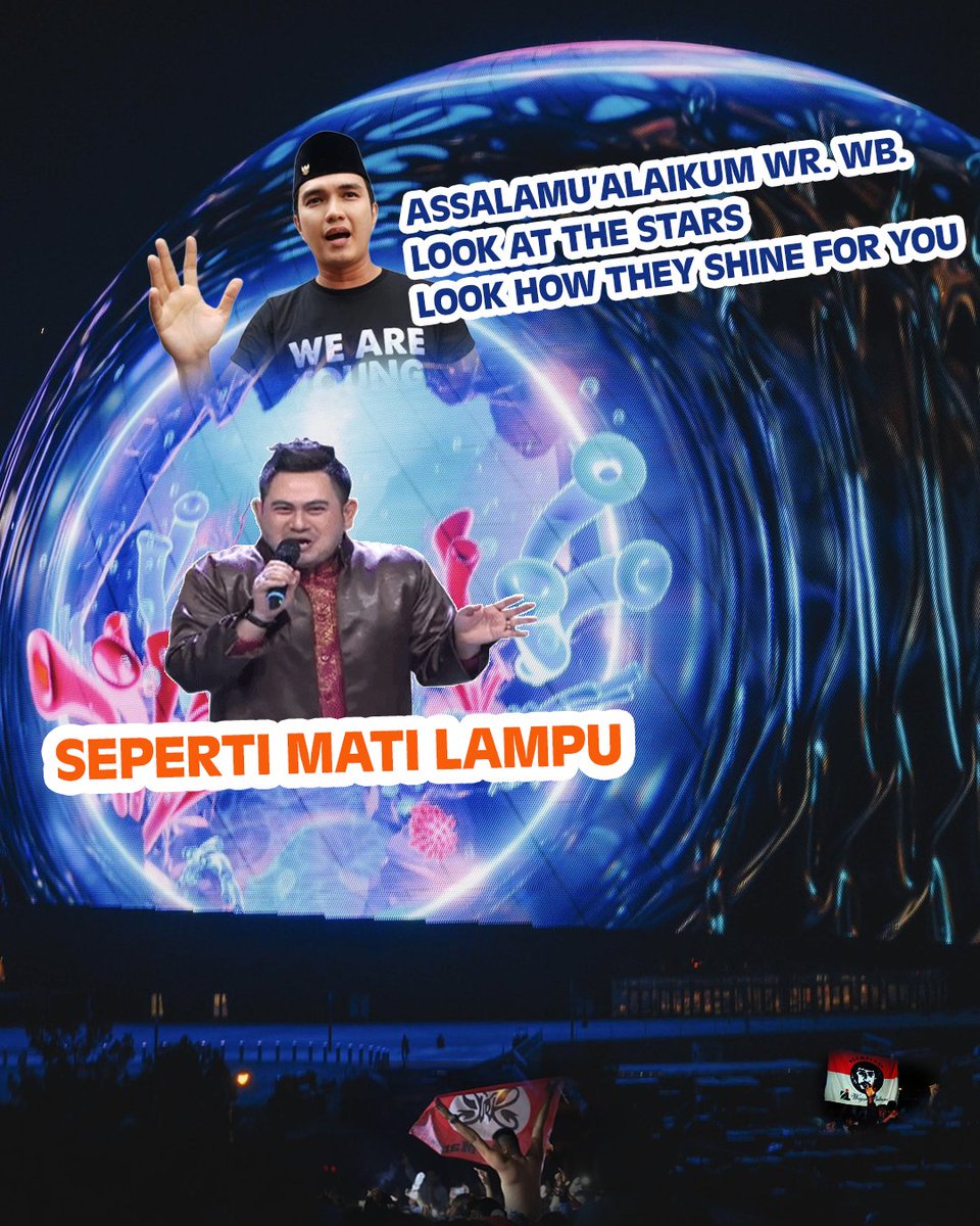 Venue konser terbaru <a href="/SphereVegas/">Sphere</a> cukup menarik perhatian karena bentuknya setengah bulat dan menggabungkan art &amp; science.

Dengan LED sebesar ini, visualisasinya juga bisa disesuaikan dengan event yang sedang berlangsung.

Kalo artis Indonesia konser di sini gimana ya?