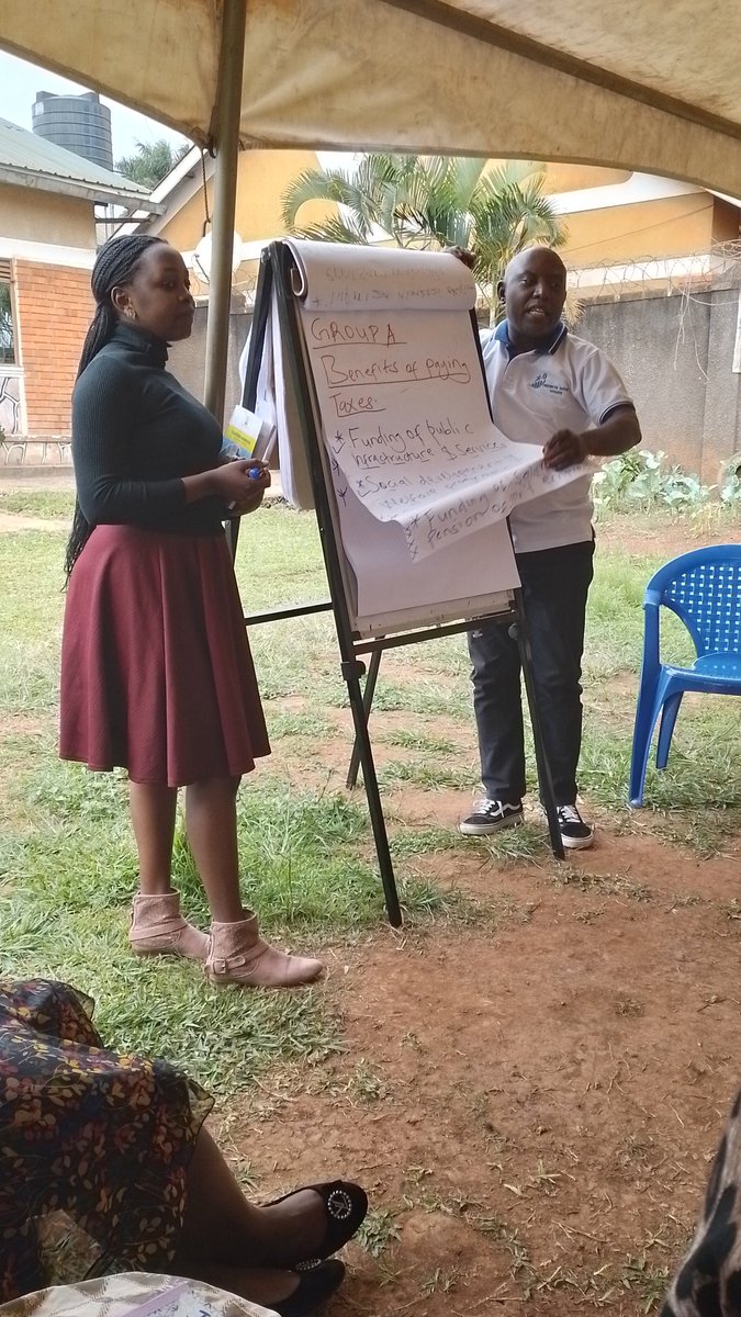 Participants in the Taxation class are looking at the benefits of paying taxes. The participants are learning a lot from each other and the sessions are quite engaging.
#womenempowerment #womeninbusiness