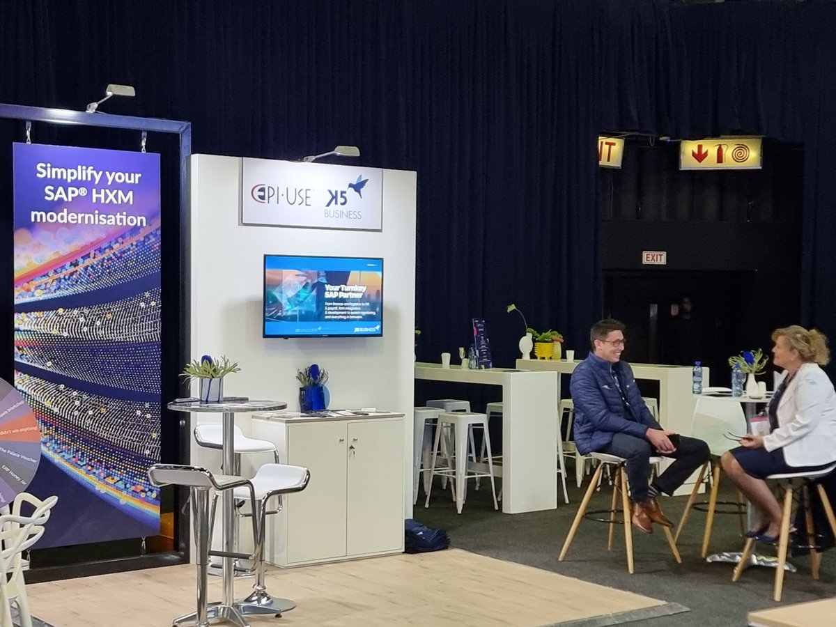 We're set up and ready to welcome you to our booth at #SAPHILA2023 - come and say hi, enter our competition, get cool stuff and see how we can help nurture your SAP experience 🙂